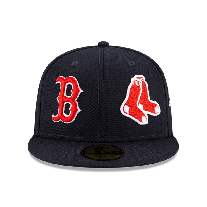 Boston Red Sox MLB Team Pride 59FIFTY Lippis Laivastonsininen - New Era Lippikset Tarjota FI-078419